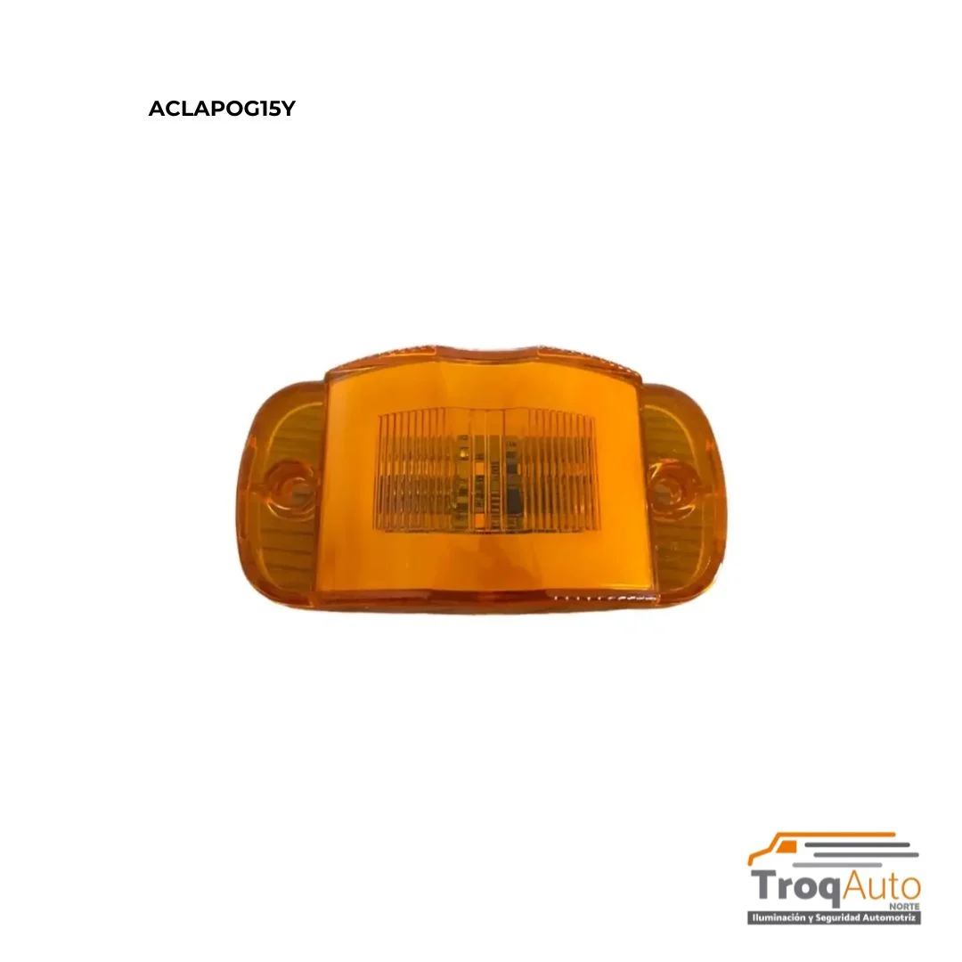 PLAFON T/CARRITO LED-GEL 12-24V FIJO+ESTROBO AMBAR