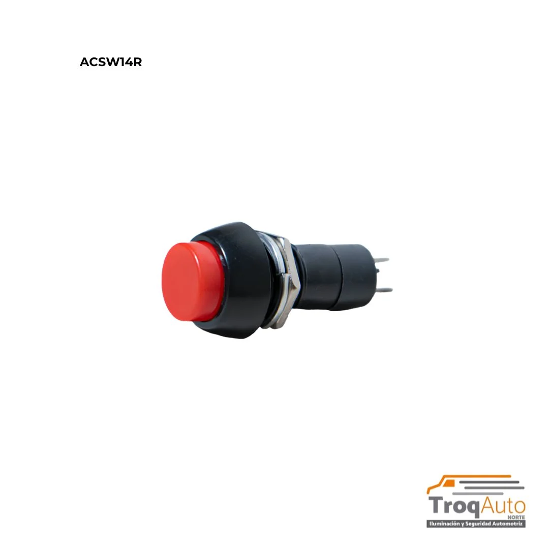 SWITCH TIPO BOTON ROJO ON/OFF GDE 1.8X3.4CM