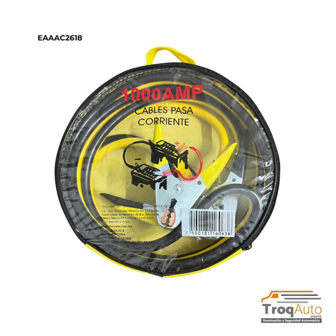 JGO. CABLE PASA CORRIENTE 1000 AMPERES