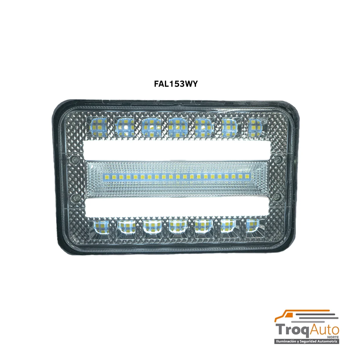FARO DE LED CENTRO BCO Y AMBAR / BLANCO