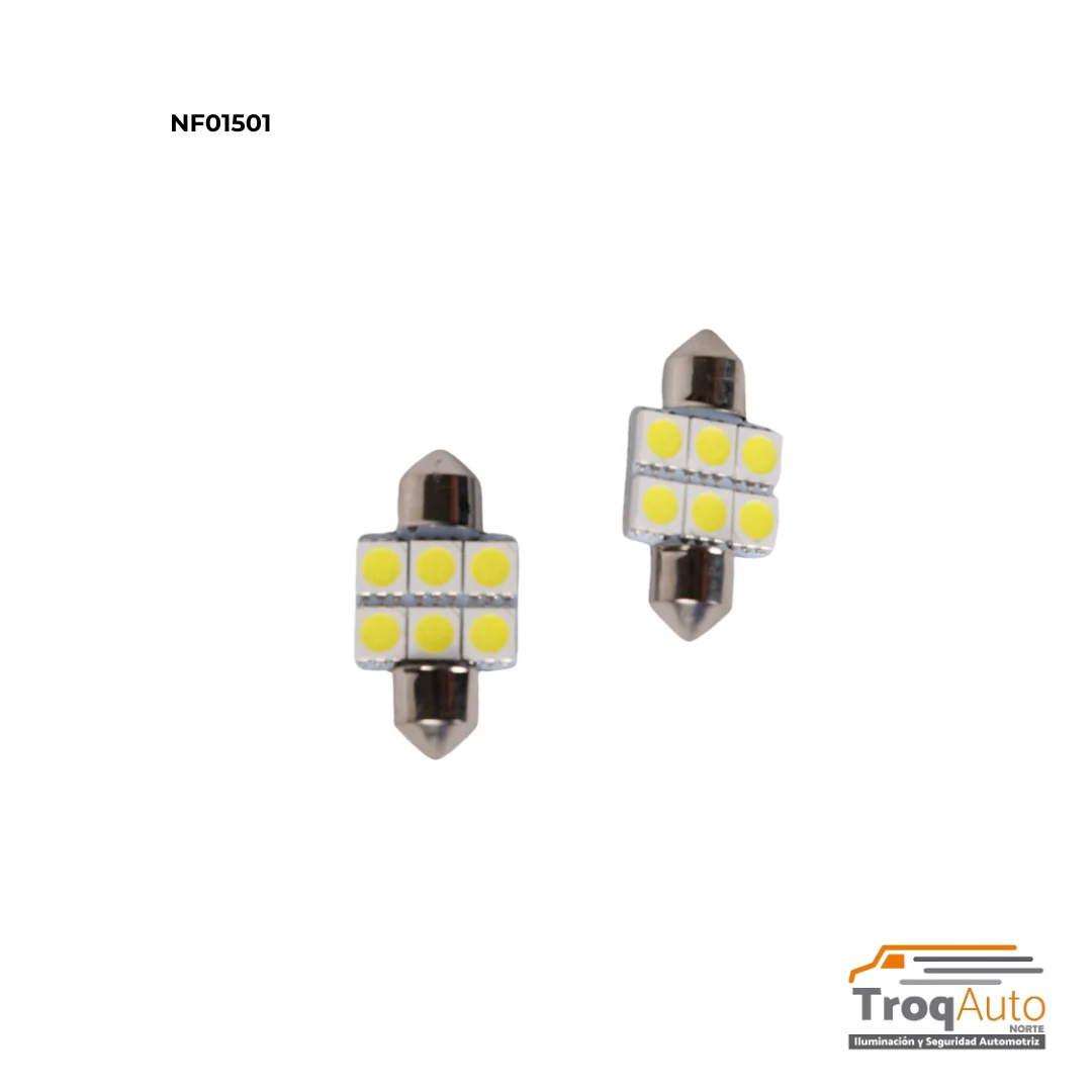JGO. FOCO LUZ INTERIOR 6 HIPER LED 31mm