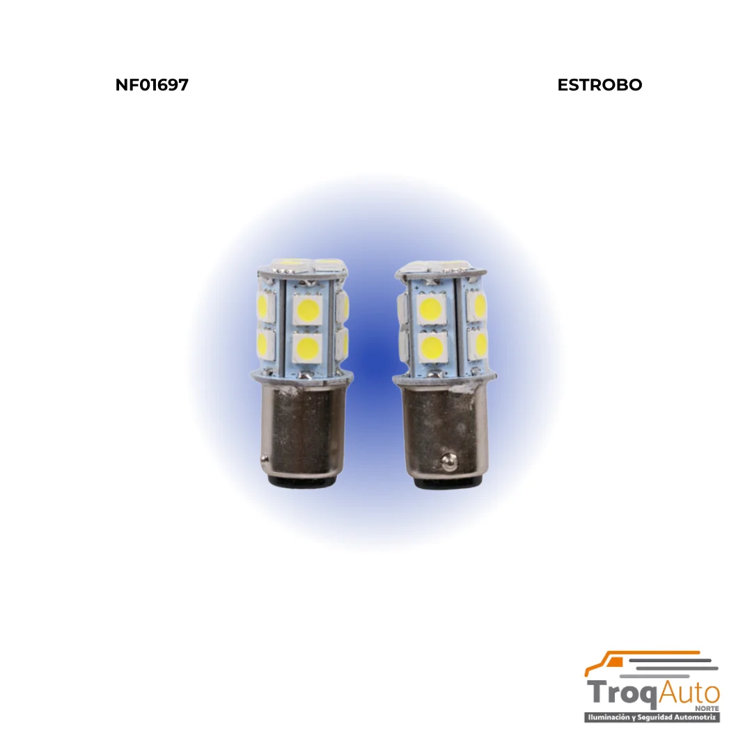 JGO. FOCO 1141 T/MAZORCA 13 LEDS AZUL C/ESTROBO