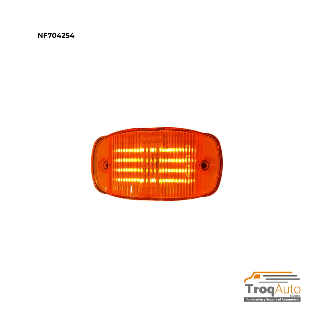 PLAFON T/TORTUGA 18 LEDS AMBAR 12-24V A-B-E