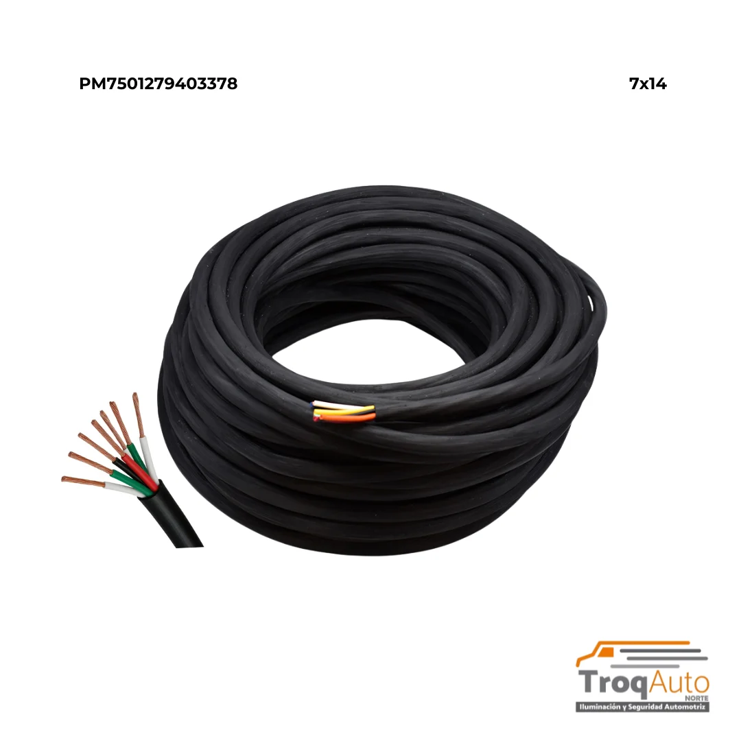 ROLLO CABLE USO RUDO 7X14 (100 METROS)