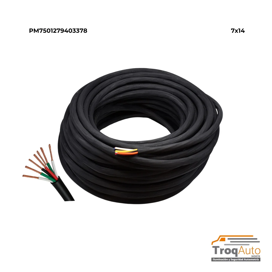 ROLLO CABLE USO RUDO 7X14 (100 METROS)