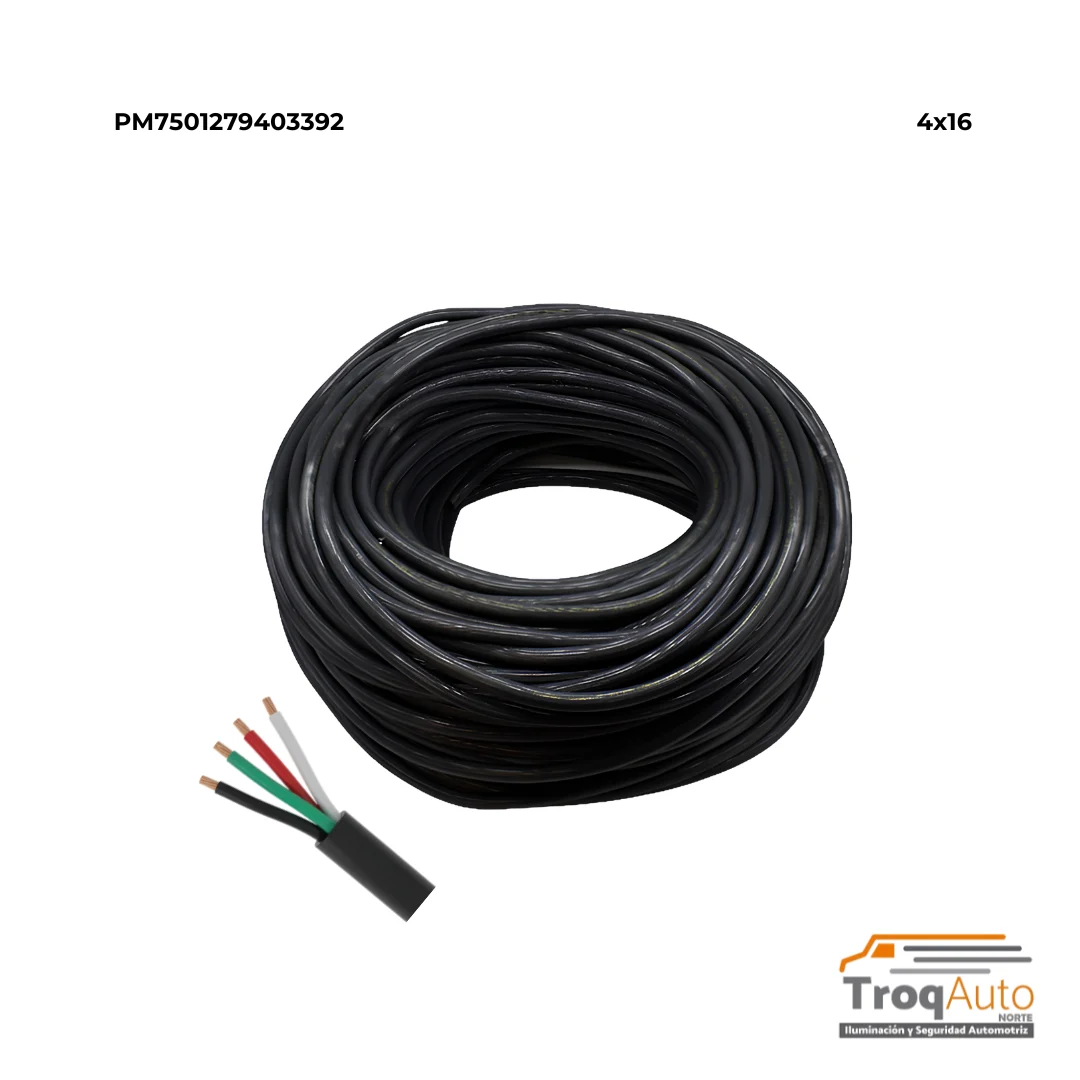 ROLLO CABLE USO RUDO 4X16 (100 METROS)