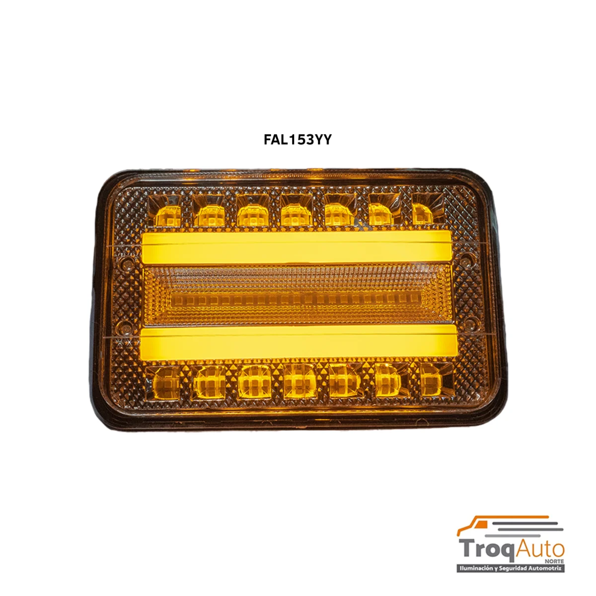 JGO. UNIDAD 5" LED Y TIRA DE GEL CENTRAL AMBAMB 12-24V