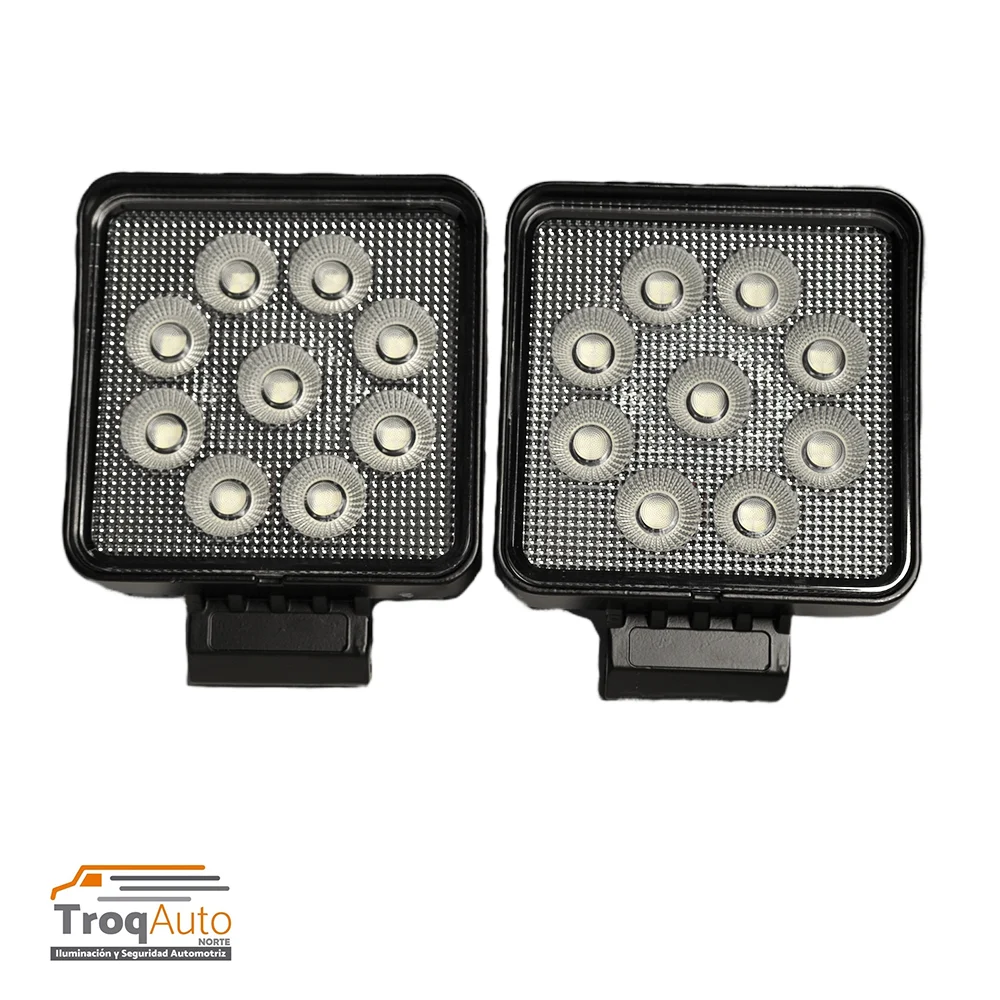 JGO. FARO LED CUADRADO 4″ / 12-80V 36 LED