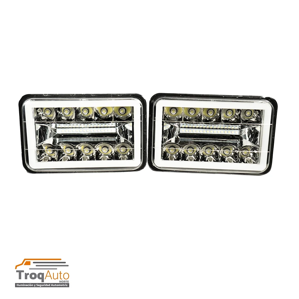 JGO. UNIDAD 5″ CONTORNO LED “GLO” / 12-24V BLANCO