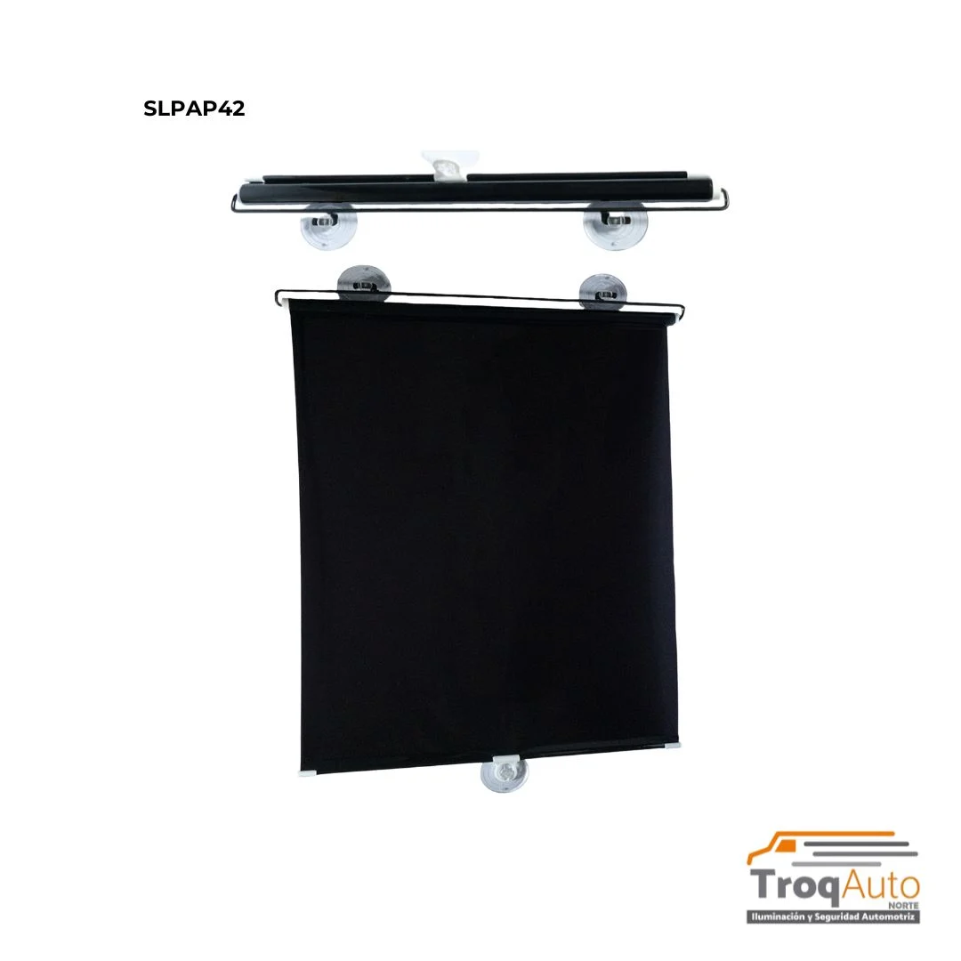 CORTINA RETRACTIL TIPO POLARIZADO ENROLLABLE 42X130CM