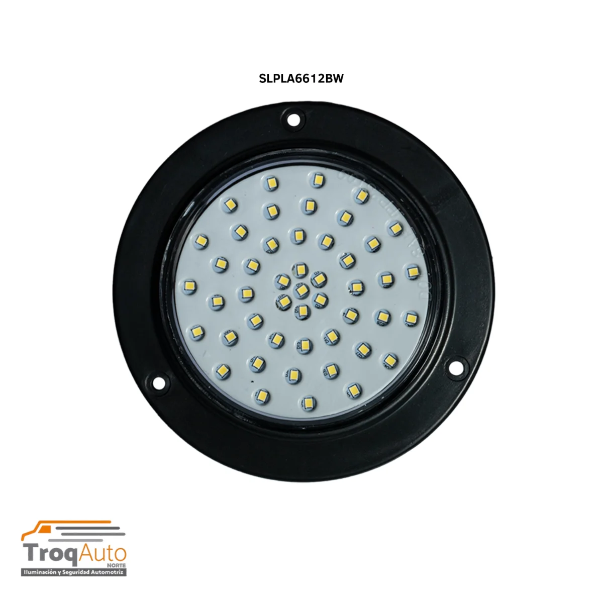 PLAFON 4″ / 48 LEDS A-B-E CUB SUP VIDRIO DOT BLANCO