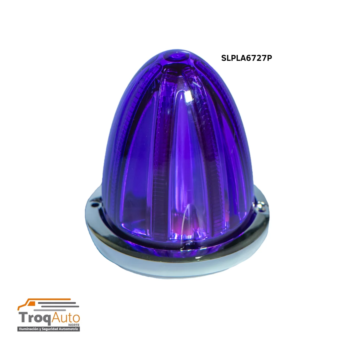 PUNTA ZEPELIN LED GRANDE 12-24V / A-B-ESTABLE-ESTROBO MORADO