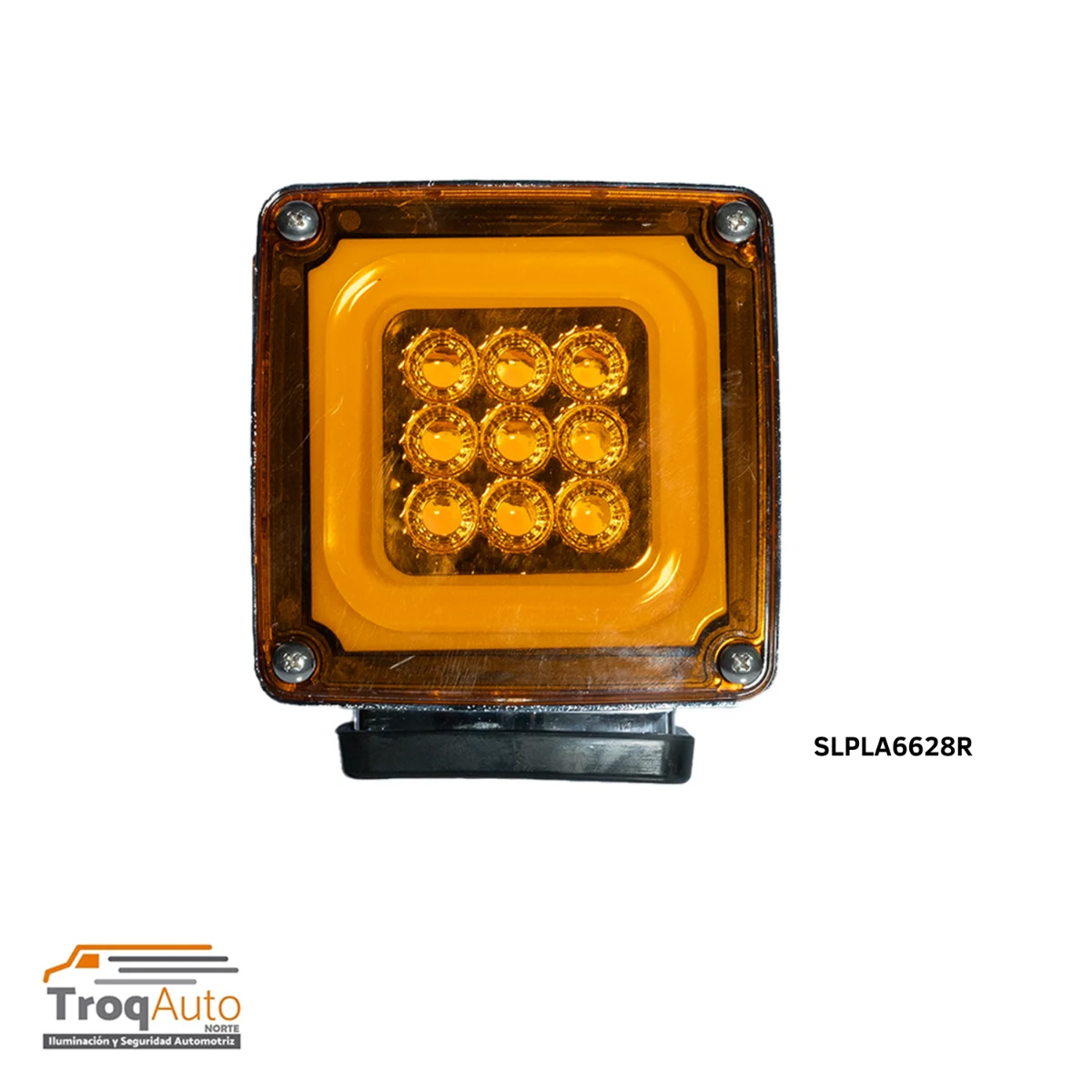 DIRECCIONAL KW / 18 LEDS, CONTORNO GEL 12-24V / DERECHO