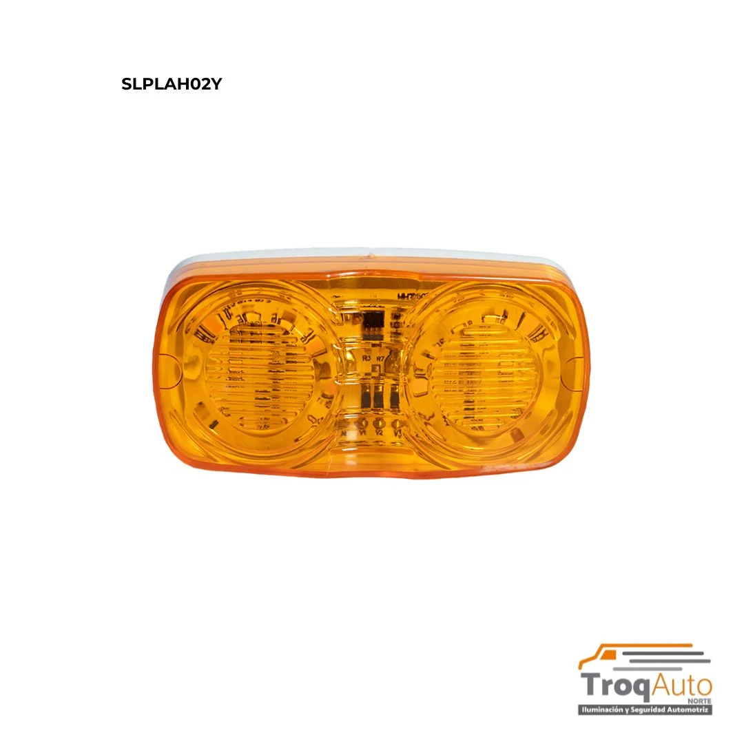 PLAFON HELLA AMBAR 16 LEDS (10 X 4.5 X 2.5CM)